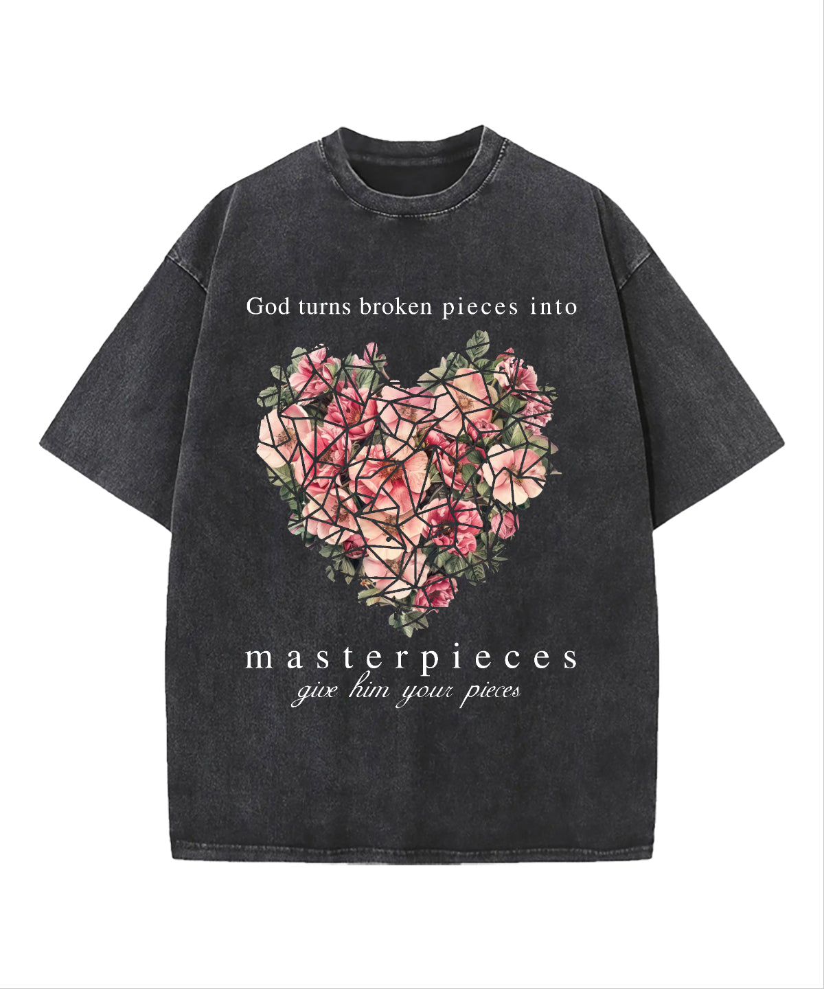God Turns Broken Washed Christian T-Shirts, Hoodie, Sweatshirt