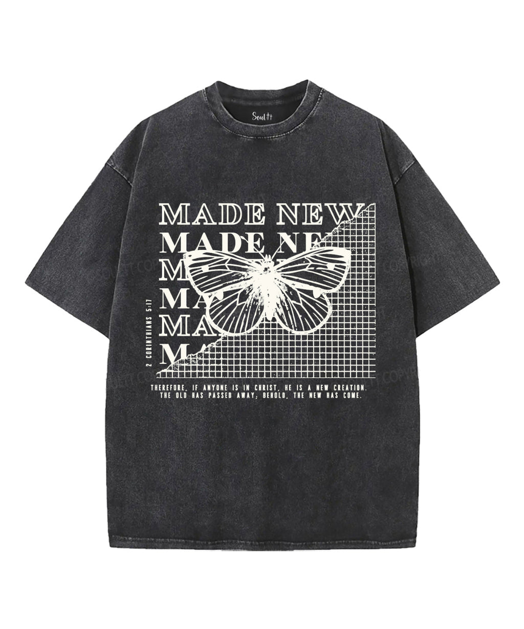 The New Has Come Washed Christian T-shirt Hoodie, Sweatshirt | CiraTrend.com (Image 1)