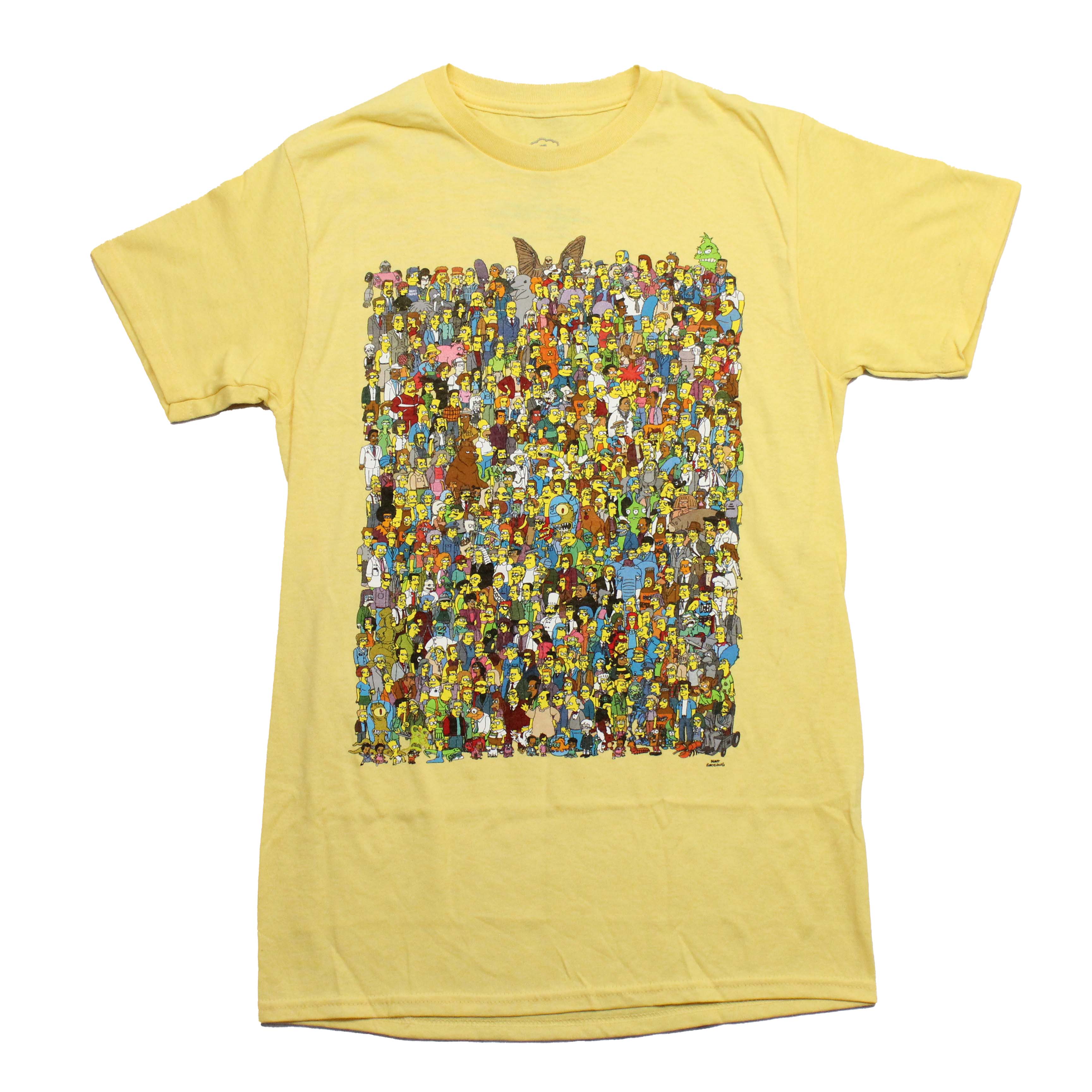 The Simpsons Mens T-Shirt - Giant Collage of Springfield Characters Hoodie, Sweatshirt | CiraTrend.com