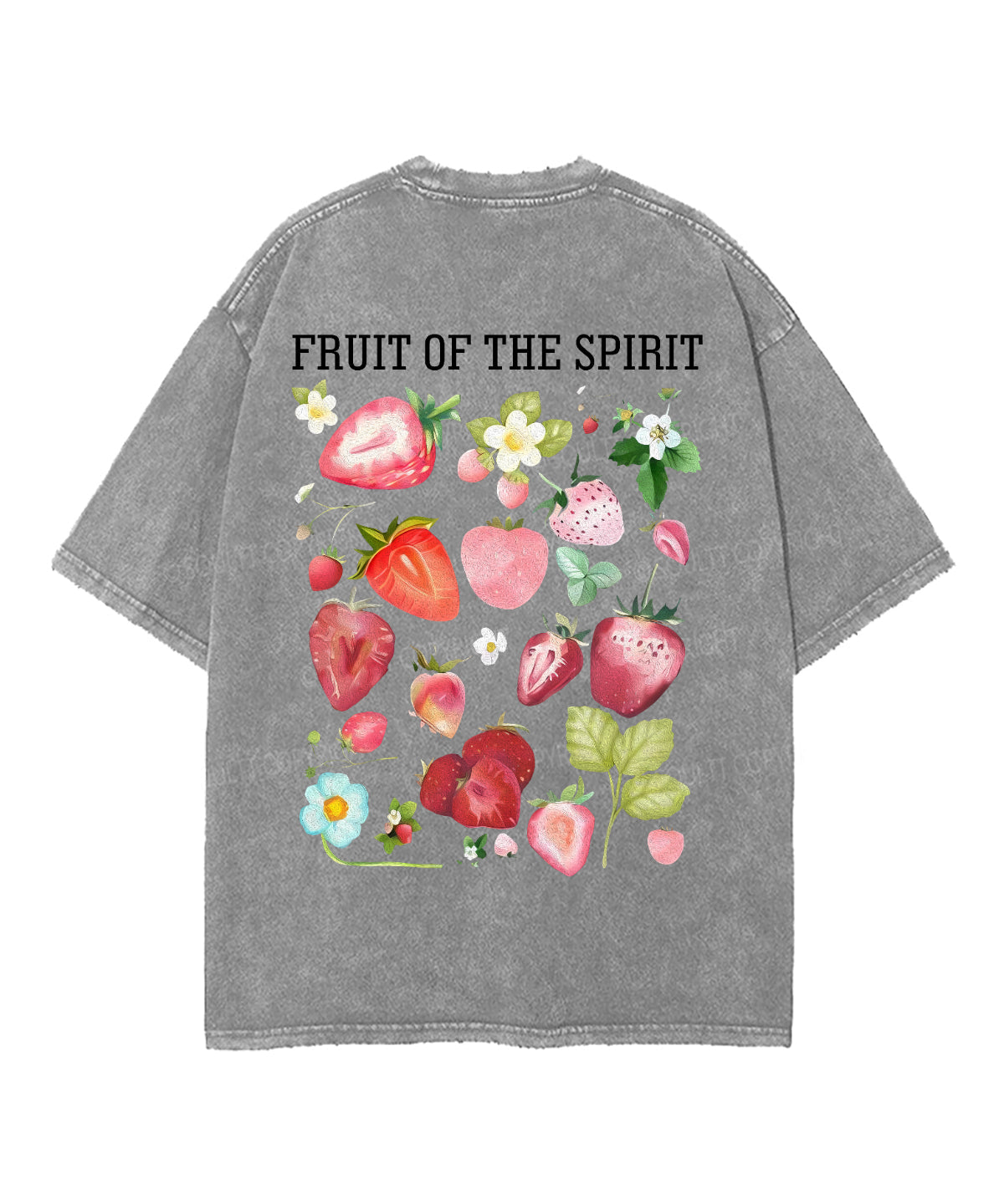 Fruit Spirit Double Sided Washed Christian Style003 T-Shirts, Hoodie, Sweatshirt