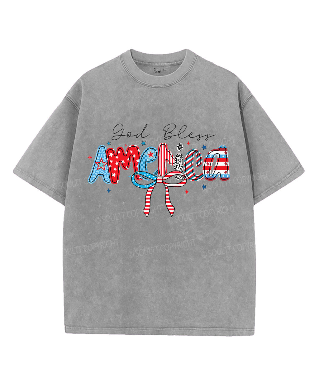 God Bless America Washed Christian Style001 T-Shirts, Hoodie, Sweatshirt