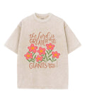 The Lord Is Greater Unisex Washed Christian T-shirt Style001 Hoodie, Sweatshirt | CiraTrend.com (Image 1)