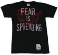 Fear the Walking Dead Mens T-Shirt - Fear is Spreading Bloody US Image Hoodie, Sweatshirt | CiraTrend.com