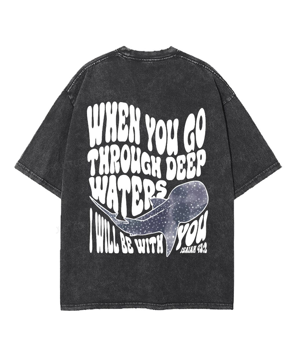 I Will Be With You Double Sided Unisex Washed Christian T-shirt Style010 Hoodie, Sweatshirt | CiraTrend.com (Image 3)