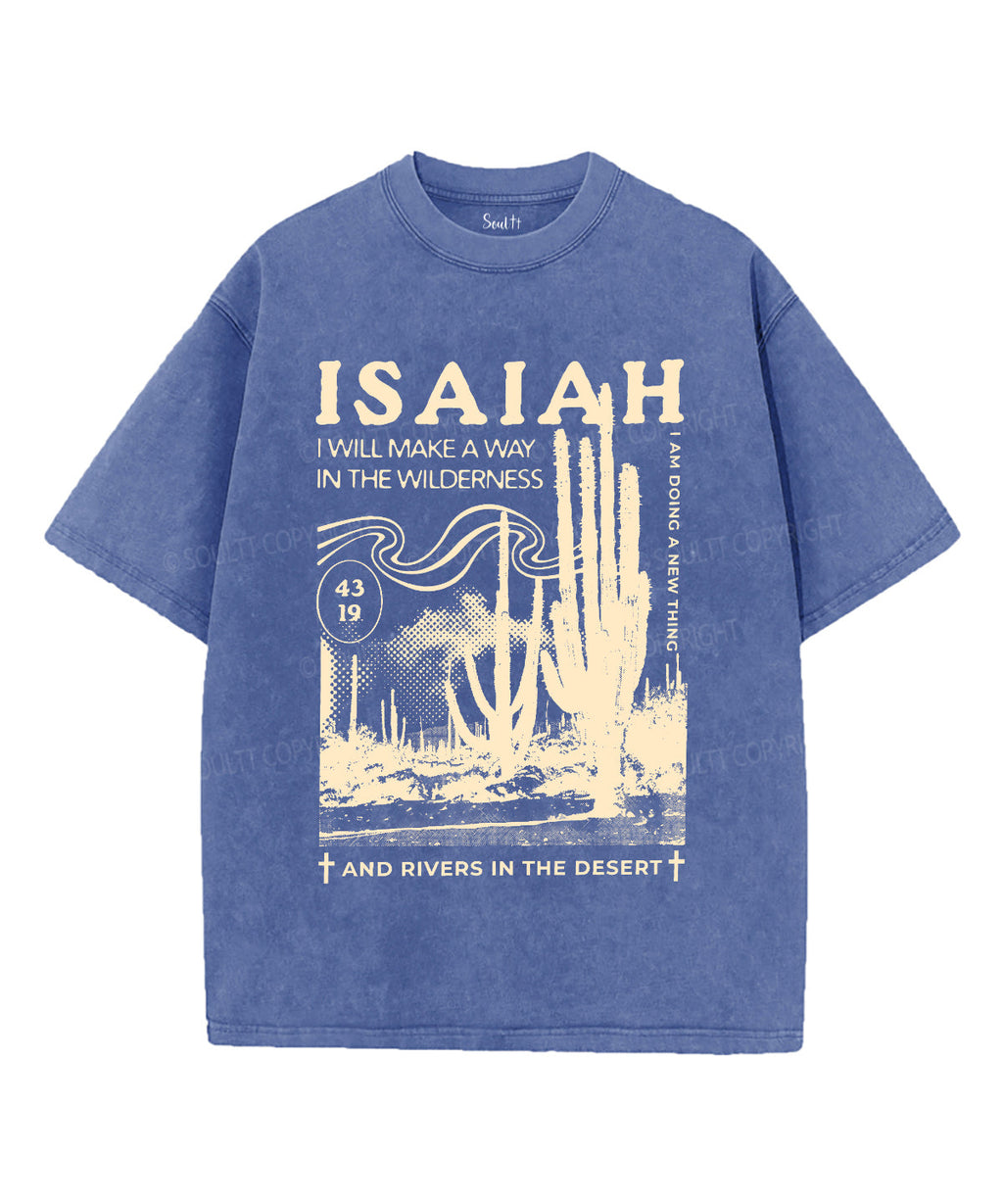 I Am Doing New Thing Washed Christian T-Shirts, Hoodie, Sweatshirt