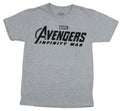Avengers Mens T-Shirt- Infinity War Simple Word Logo Hoodie, Sweatshirt | CiraTrend.com