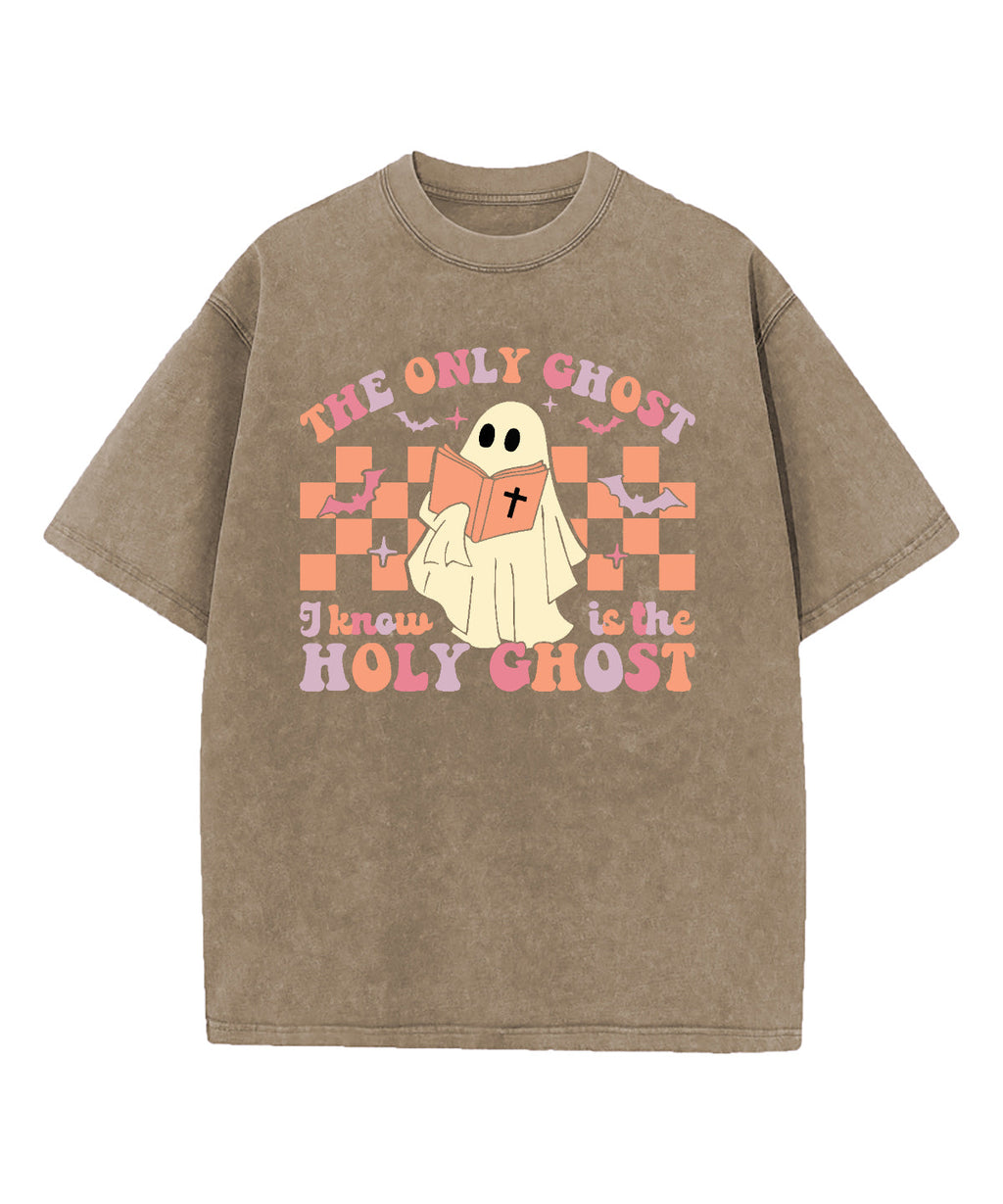The Only Ghost Washed Christian T-shirt Hoodie, Sweatshirt | CiraTrend.com (Image 2)