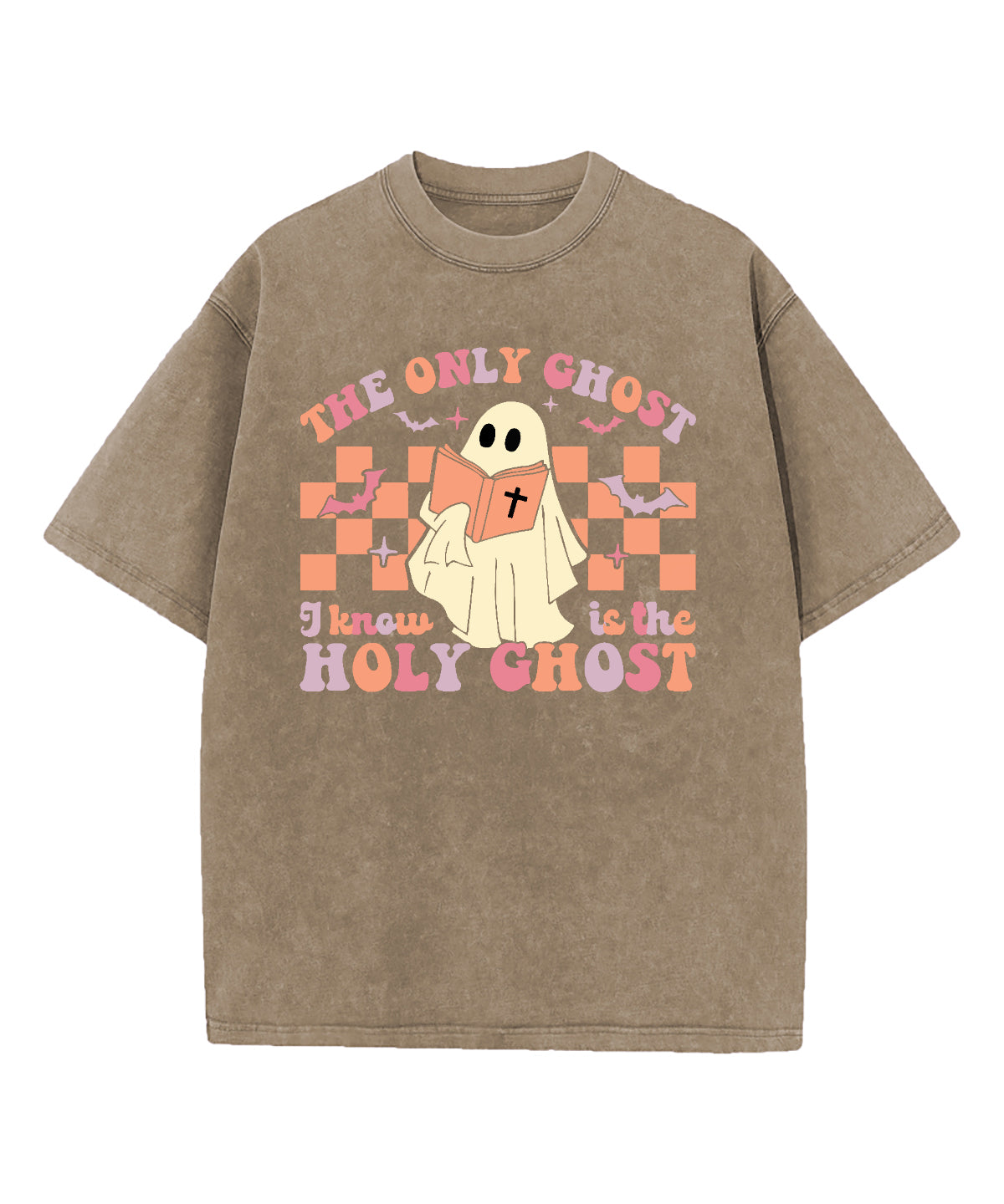 The Only Ghost Washed Christian T-shirt Hoodie, Sweatshirt | CiraTrend.com (Image 2)