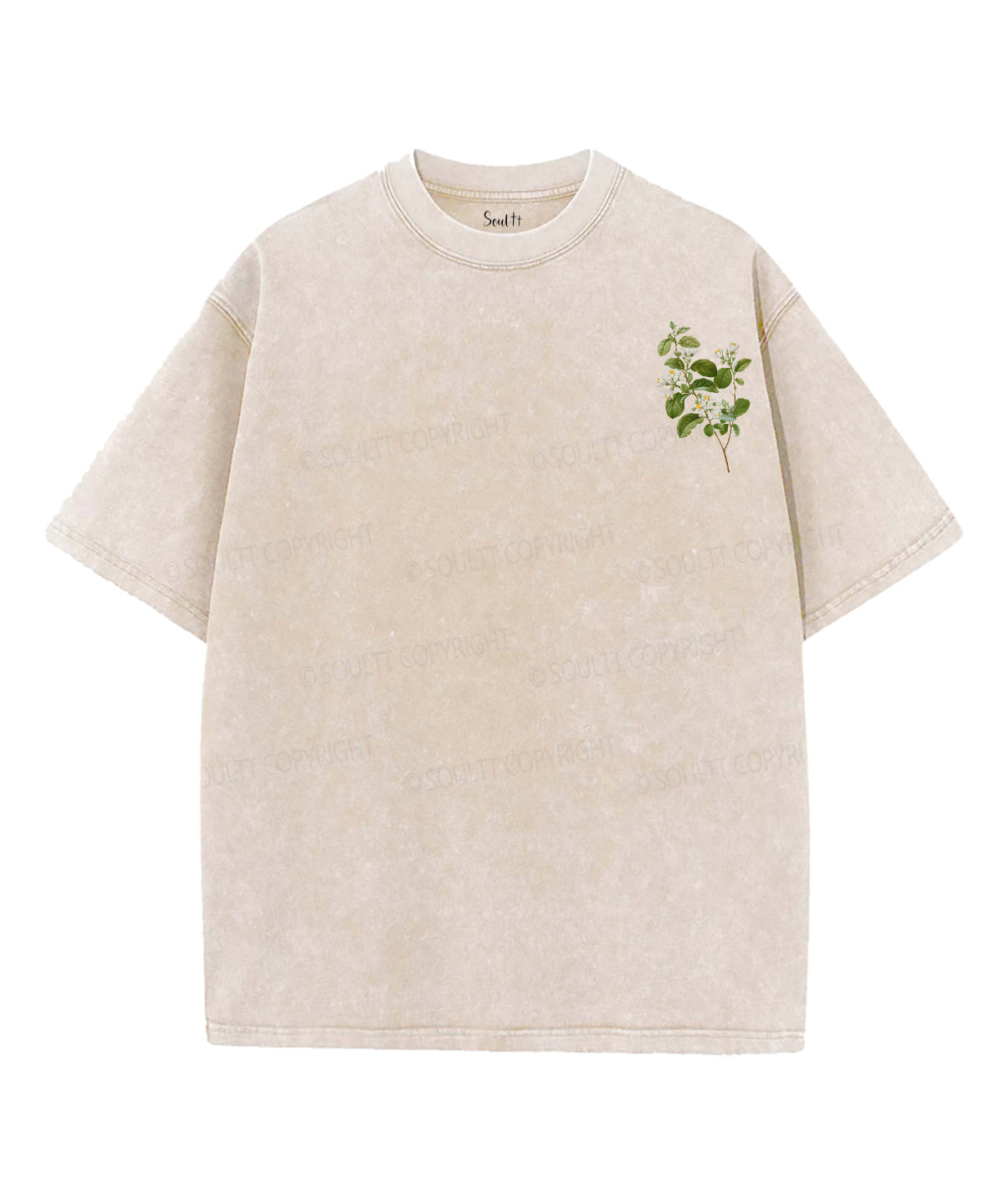 Fruit Of The Spirit Double Sided Unisex Washed Christian T-shirt Style005 Hoodie, Sweatshirt | CiraTrend.com (Image 2)