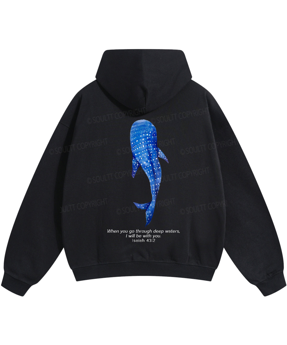 I Will Be With You Double Sided Cotton Christian Hoodie Style002 T-Shirts, Sweatshirt | CiraTrend.com (Image 3)