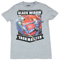 Black Widow Mens T-Shirt - Vs. The Taskmaster Fight Poster Style Image Hoodie, Sweatshirt | CiraTrend.com