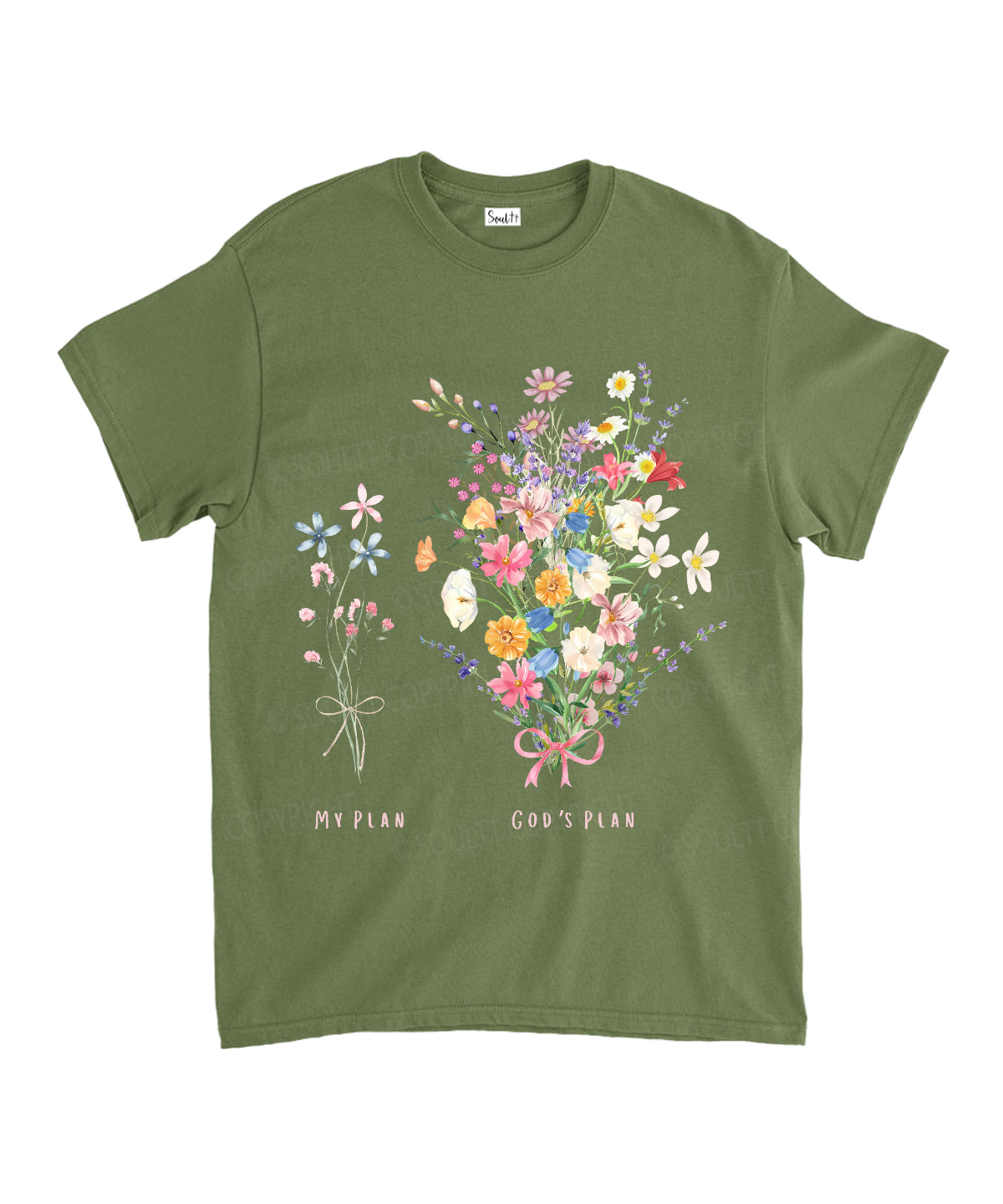 My PlanÃ¯Â¼Å“God Plan Unisex Cotton Christian T-Shirt Hoodie, Sweatshirt | CiraTrend.com (Image 5)