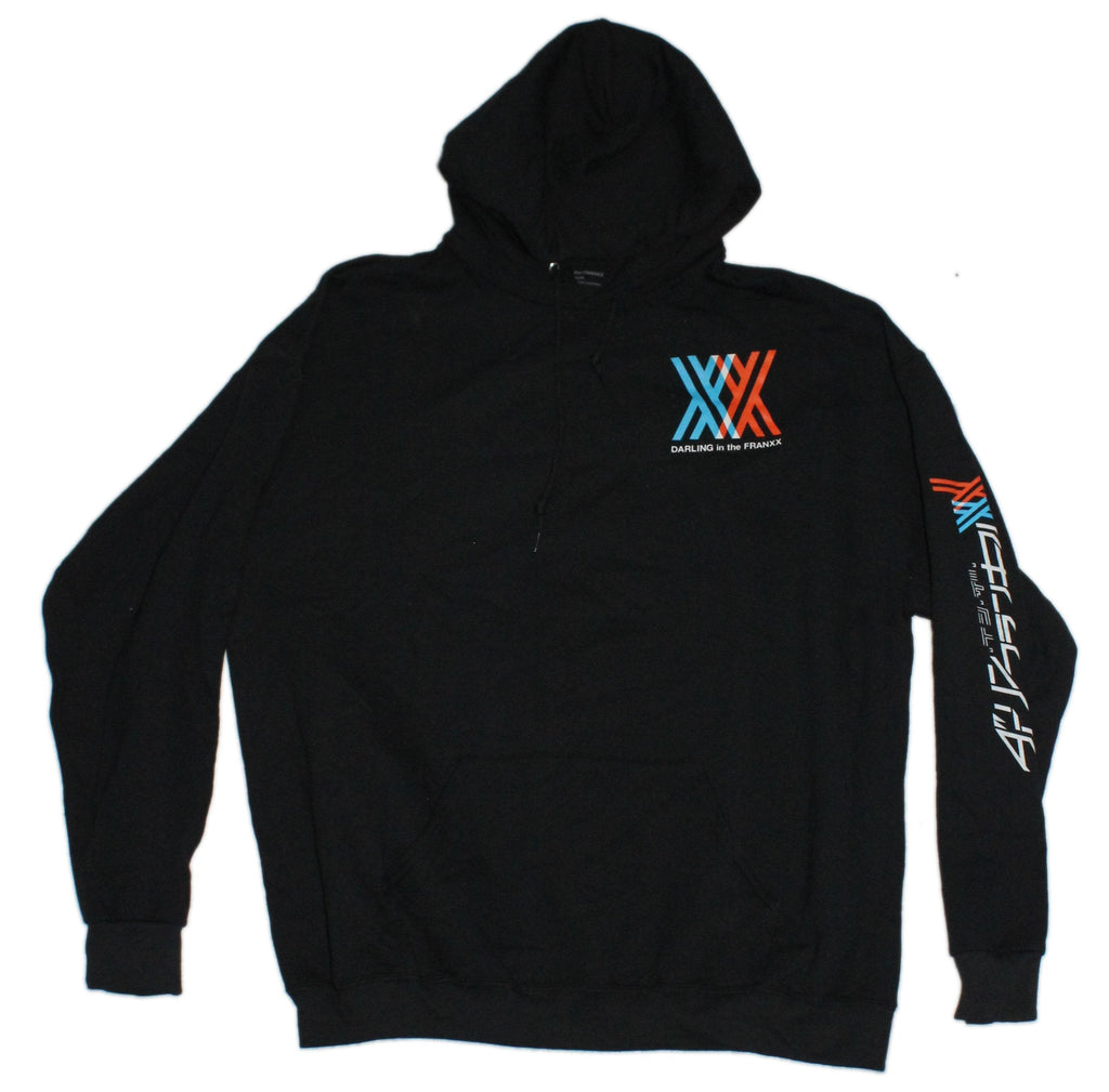 Black Darling in the Franxx Anime  Logo Black Hoodie T-Shirts, Sweatshirt | CiraTrend.com (Image 2)