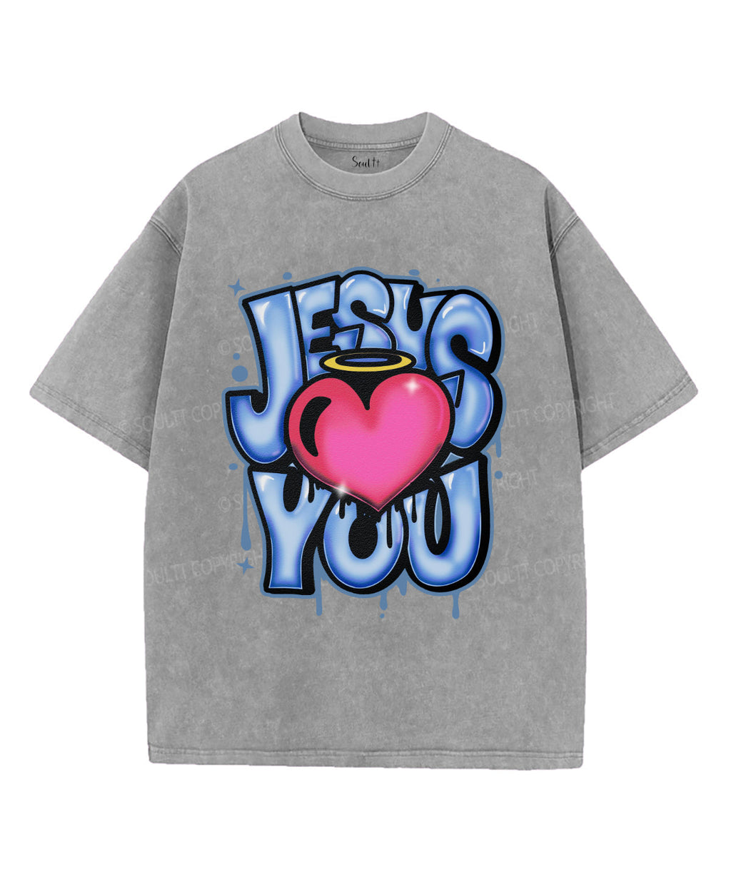 Jesus Love You Washed Christian T-shirt Style002 Hoodie, Sweatshirt | CiraTrend.com (Image 4)