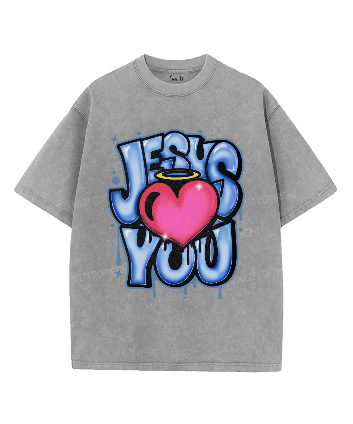 Jesus Love You Washed Christian T-shirt Style002 Hoodie, Sweatshirt | CiraTrend.com (Image 4)