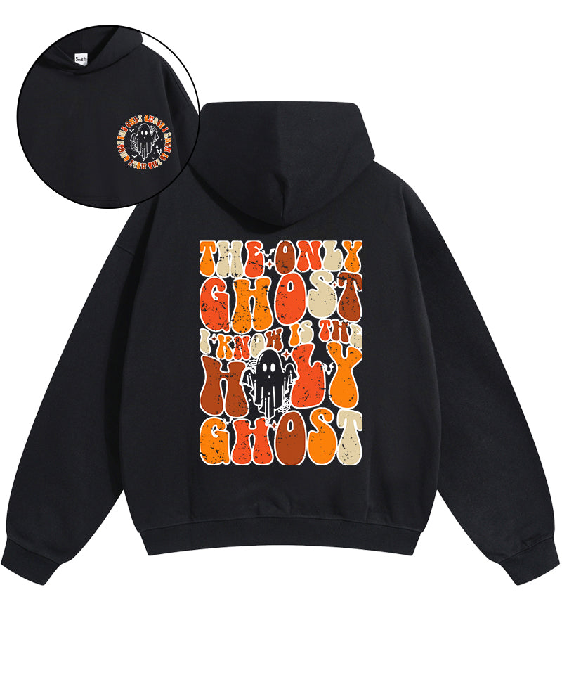 The Only Ghost Double Sided Cotton Christian Hoodie T-Shirts, Sweatshirt | CiraTrend.com (Image 2)