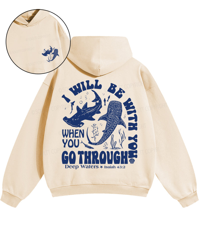 I Will Be With You Double Sided Unisex Cotton Christian Hoodie Style001 T-Shirts, Sweatshirt | CiraTrend.com (Image 1)