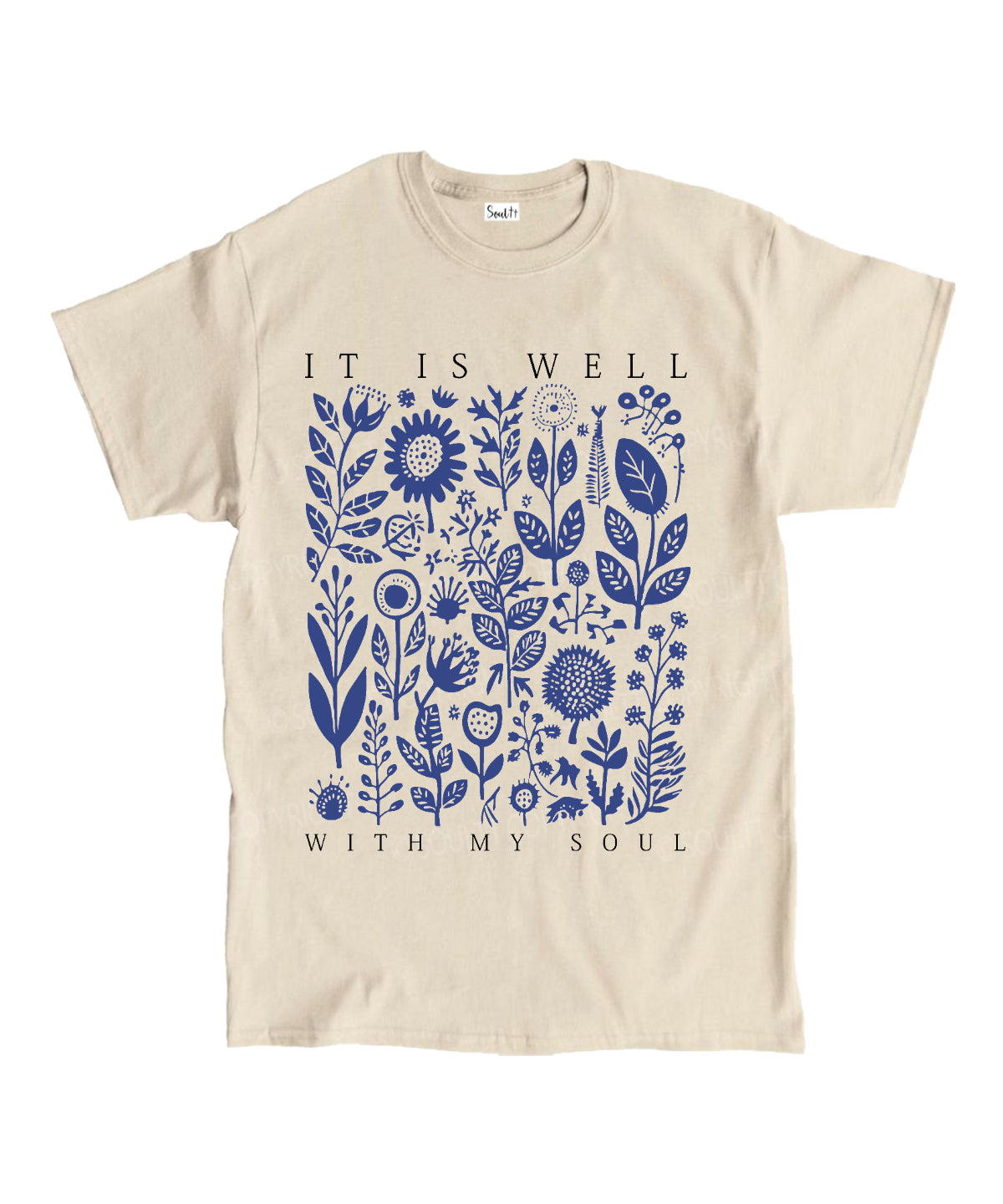 Is Well My Soul Cotton Christian Style006 T-Shirts, Hoodie, Sweatshirt