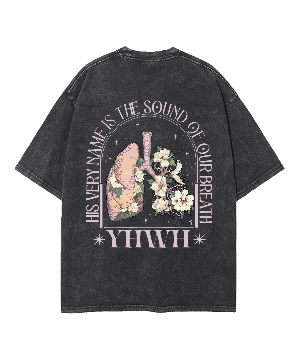 His Very Name Is Sound Our Breath Double Sided Washed Christian T-Shirts, Hoodie, Sweatshirt