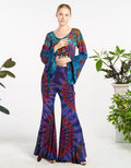 Bellbell Sleeves Crop Top (TH-1918)
