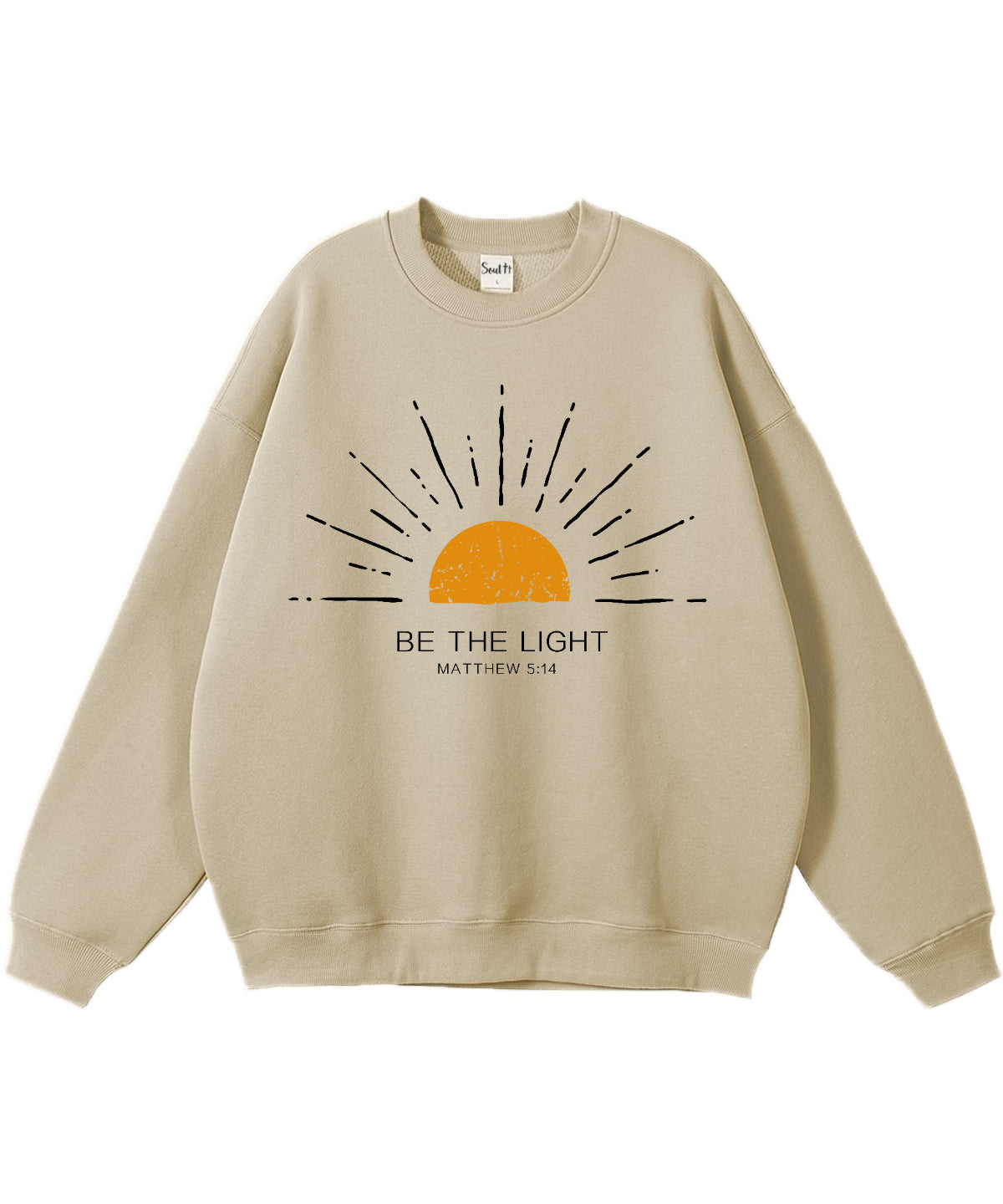 Be The Light Cotton Christian Sweatshirt T-Shirts, Hoodie | CiraTrend.com (Image 5)