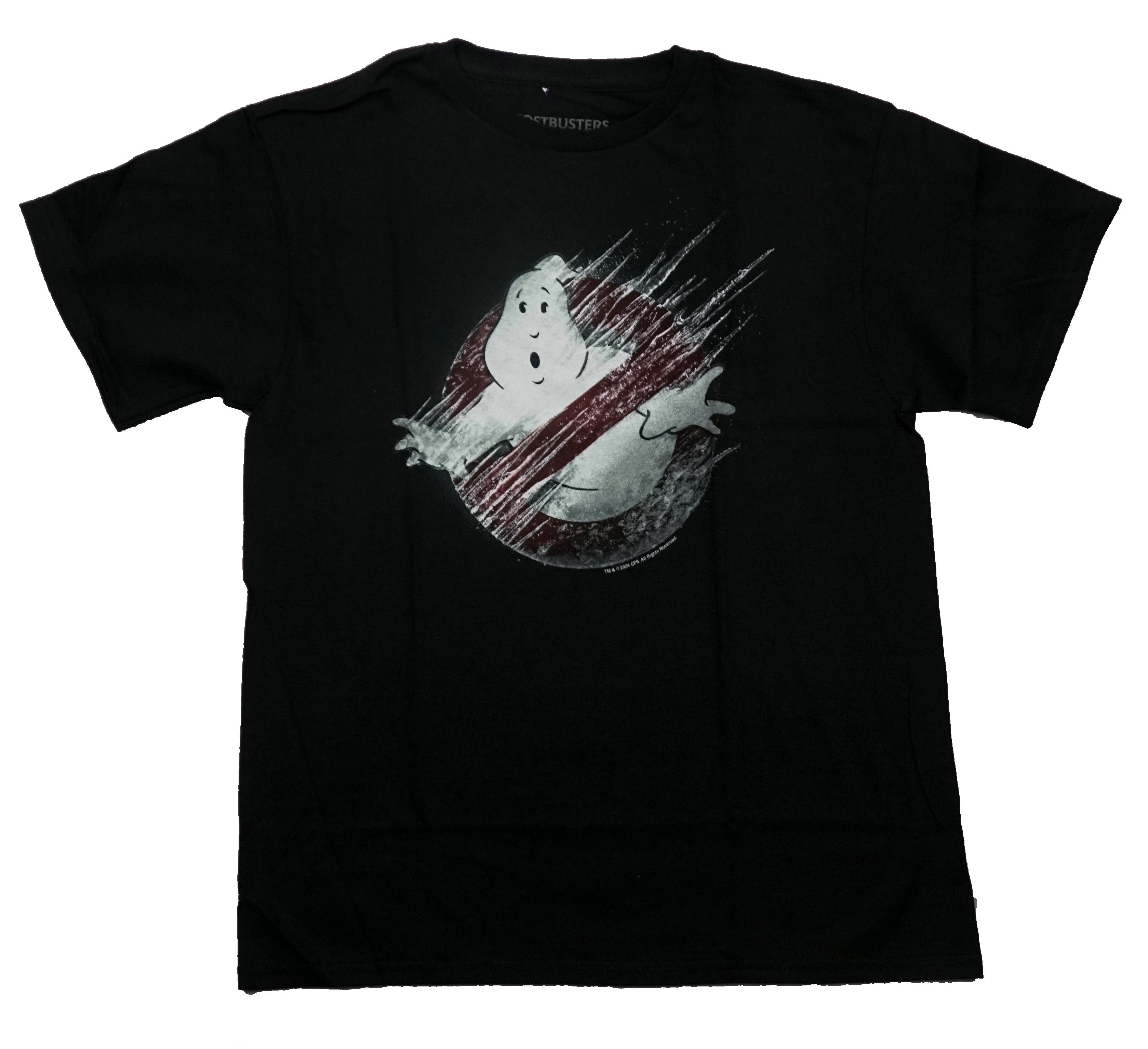 Ghostbusters Mens T-Shirt - Windy Version of Classic Logo Hoodie, Sweatshirt | CiraTrend.com