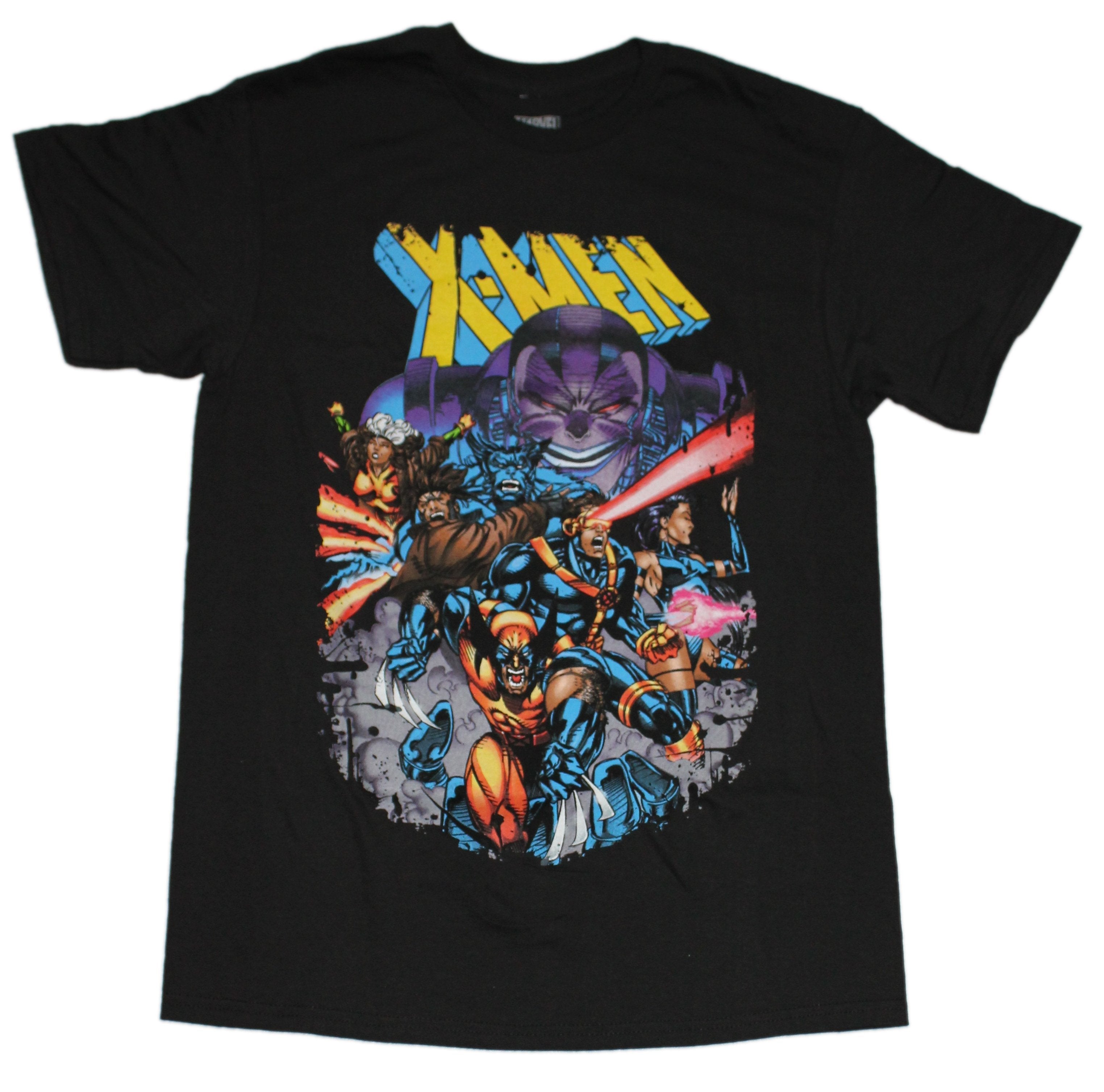 X-Men Mens T-Shirt - Cast Charging Wolverine Cyclops Lead Hoodie, Sweatshirt | CiraTrend.com