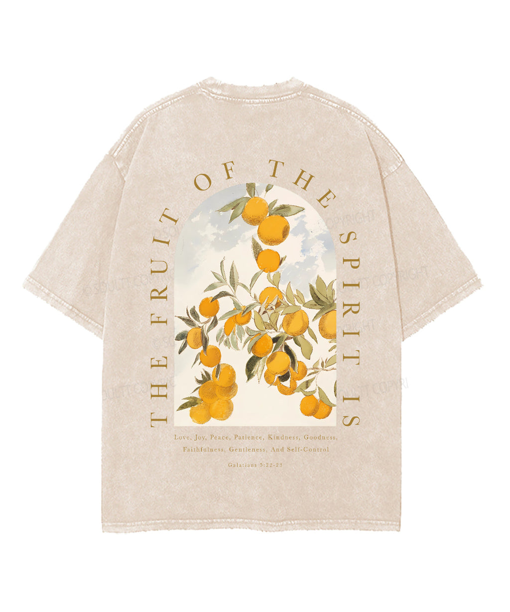 Fruit Spirit Washed Christian T-Shirts, Hoodie, Sweatshirt