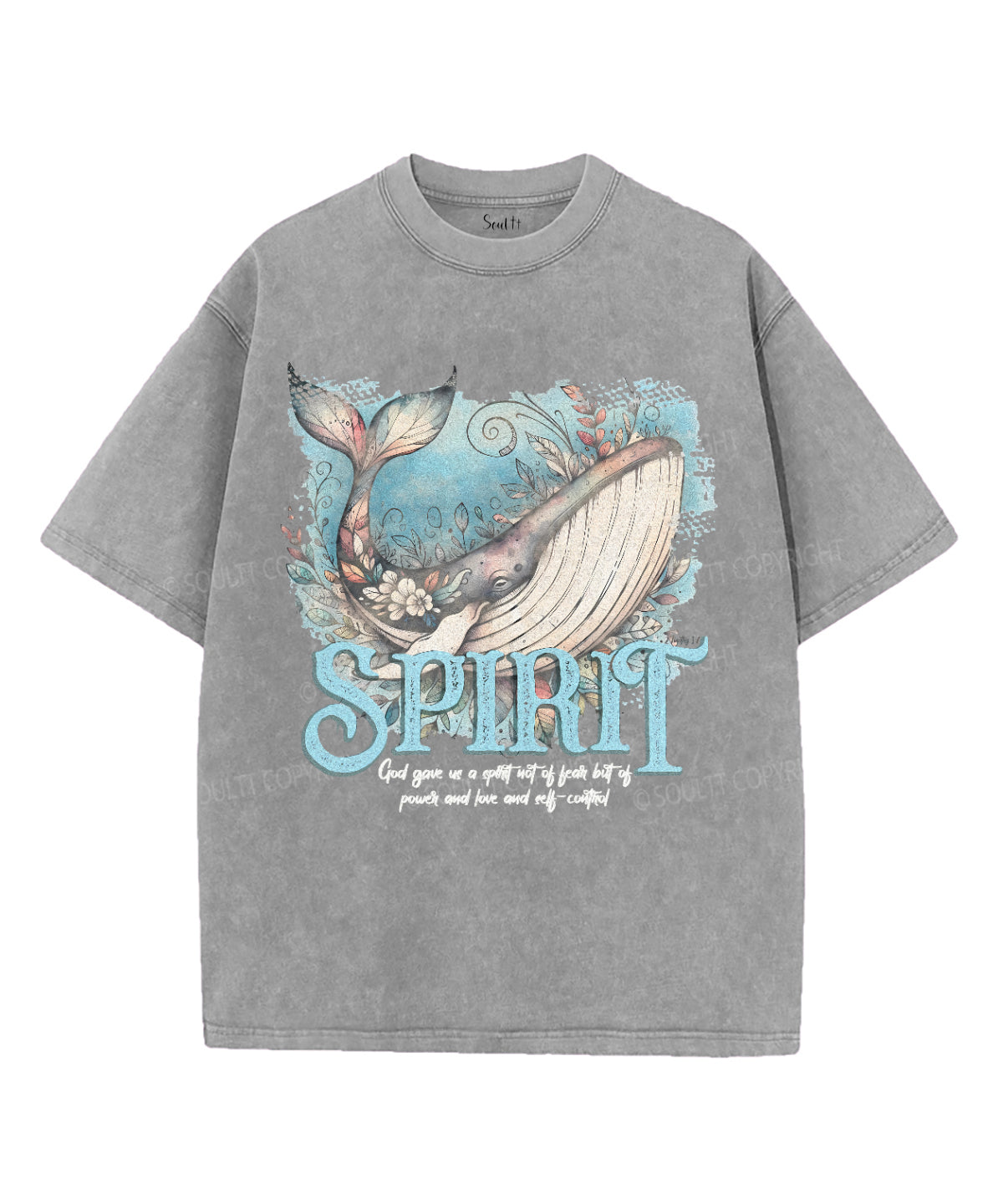 God Give Us Spirit Washed Christian T-Shirts, Hoodie, Sweatshirt