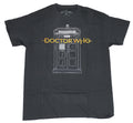 Doctor Who Mens T-Shirt - 13th Doctor Tardis Outline Image Hoodie, Sweatshirt | CiraTrend.com