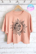 Make Your Dream Come True Graphic Long Crop Top