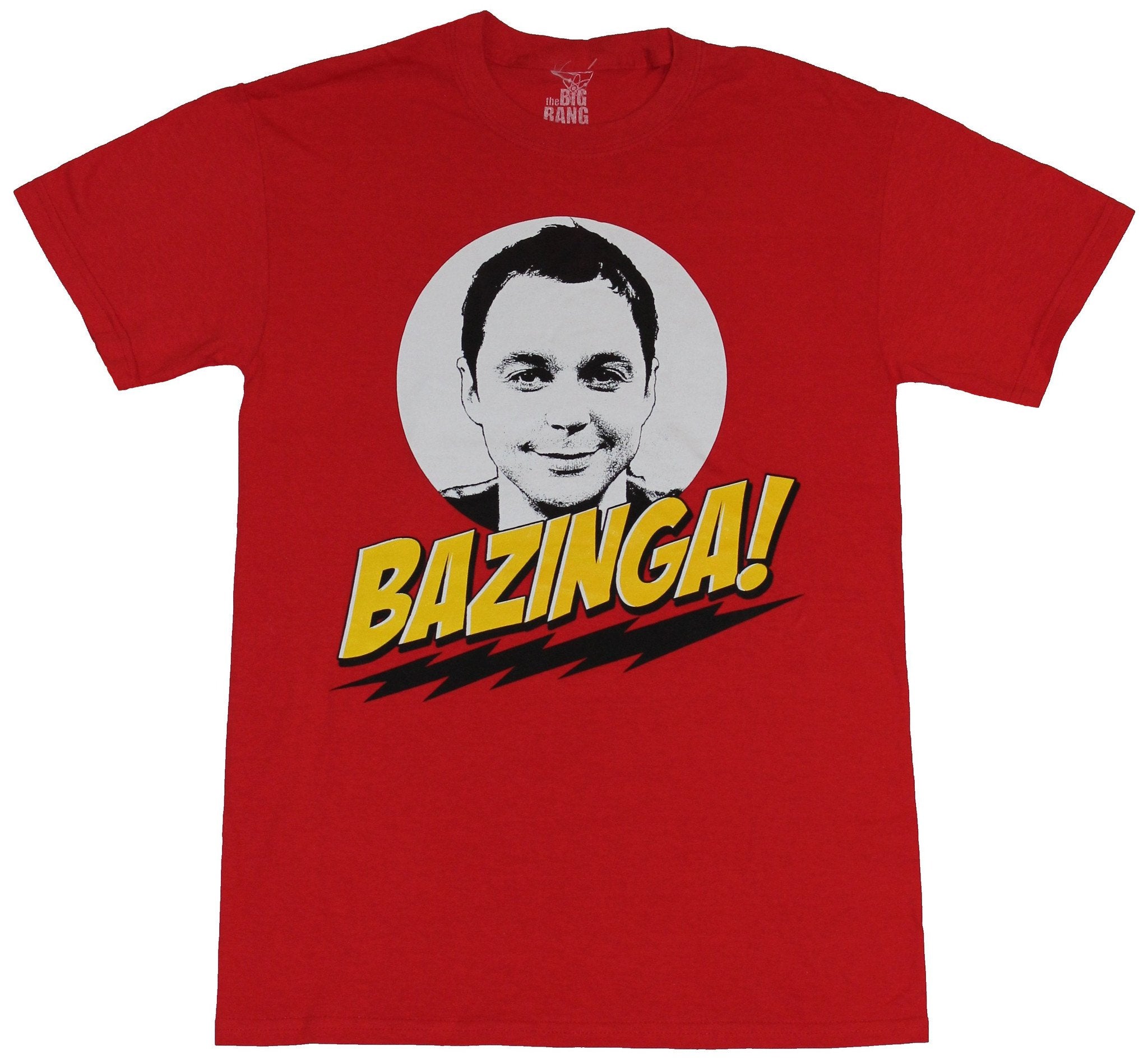 Big Bang Theory Bazinga! Sheldon Circle Face Image T-Shirts, Hoodie, Sweatshirt