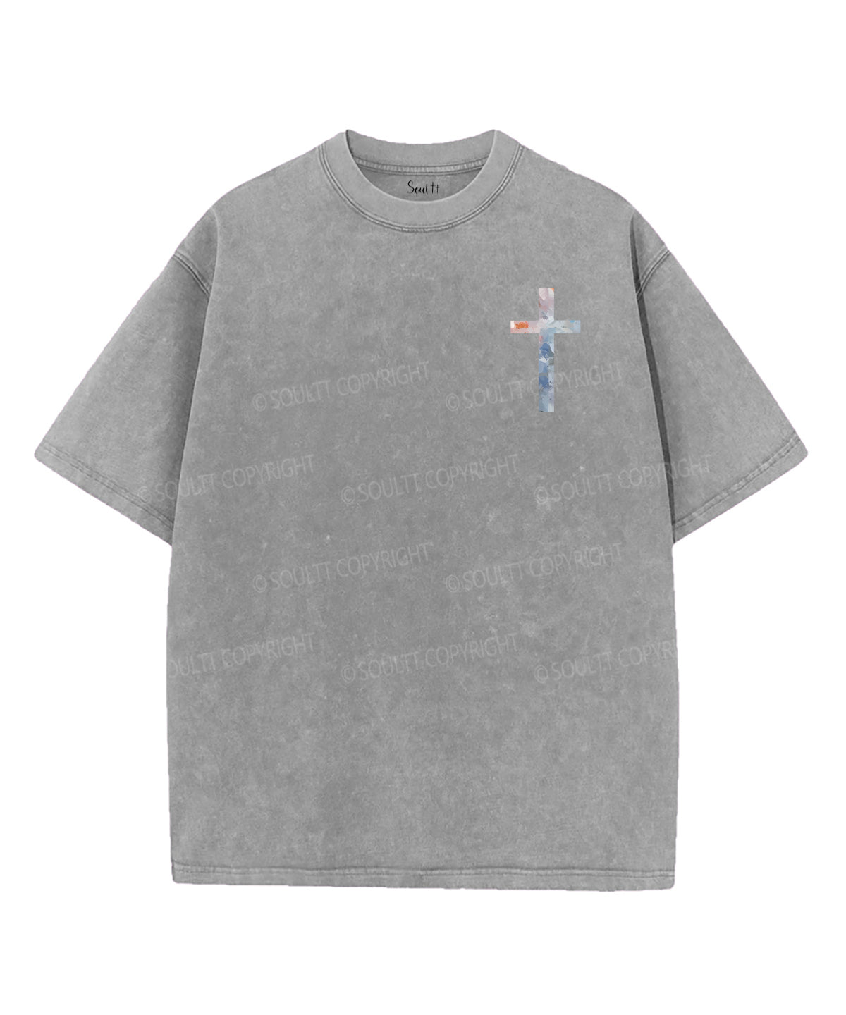 Be Still Double Sided Unisex Washed Christian T-shirt Hoodie, Sweatshirt | CiraTrend.com (Image 4)