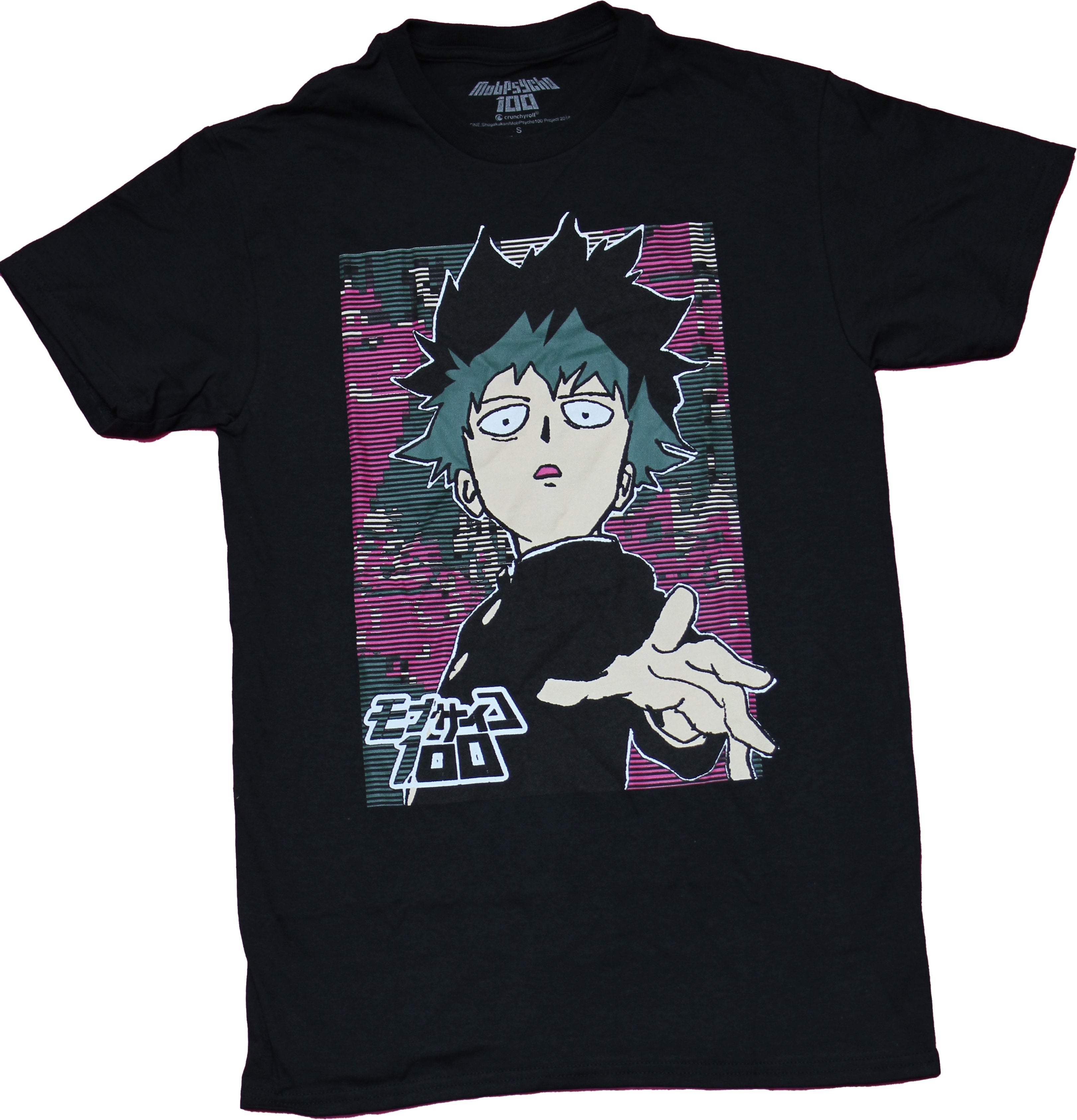 Mob Psycho 100 Mens T-Shirt - Big Face Mob Image Hoodie, Sweatshirt | CiraTrend.com