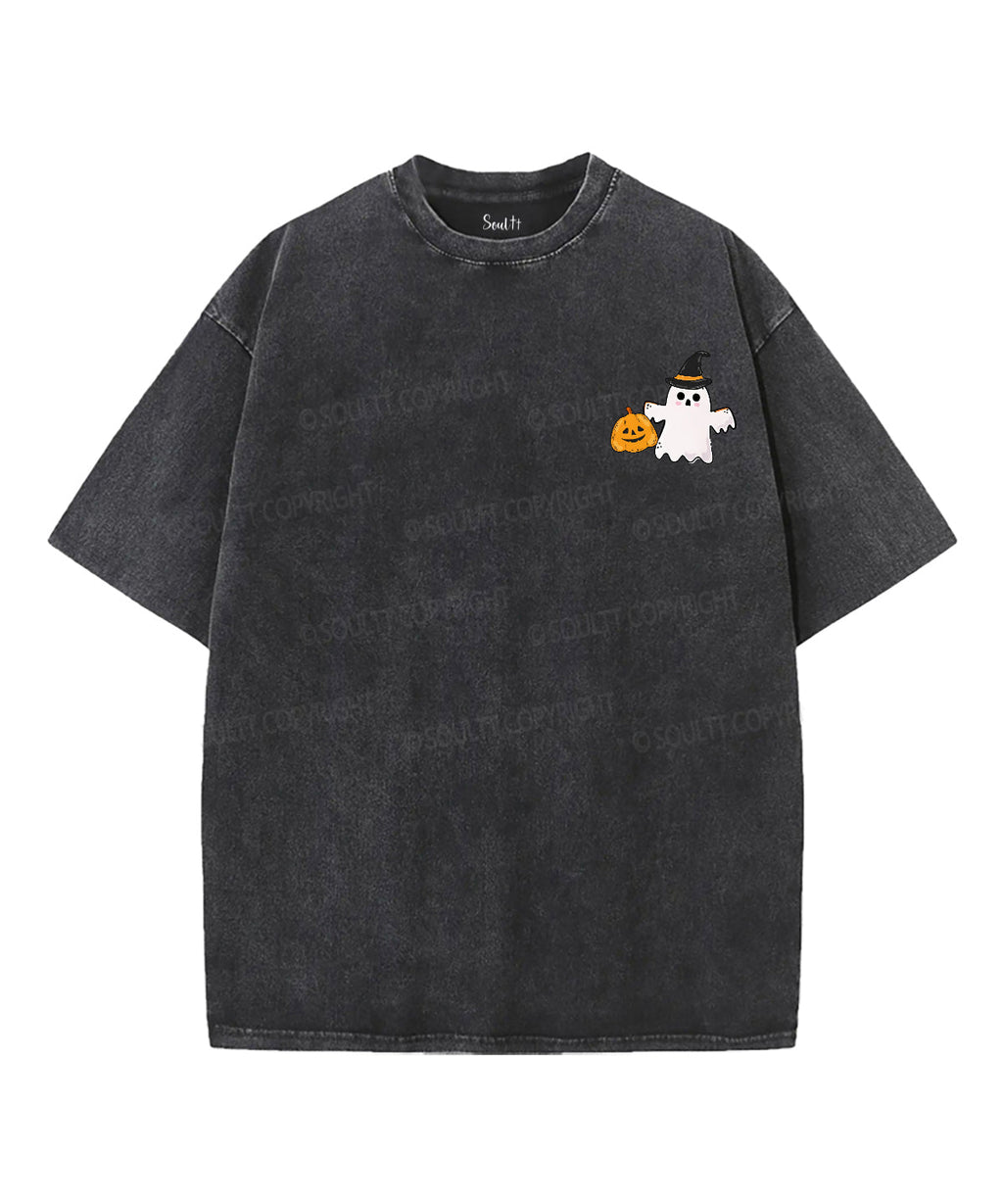 Spooky Double Sided Unisex Washed Christian T-shirt Hoodie, Sweatshirt | CiraTrend.com (Image 4)