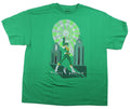 Mighty Morphin Power Rangers Mens T-Shirt - Green Ranger Art Deco Style Pose Hoodie, Sweatshirt | CiraTrend.com
