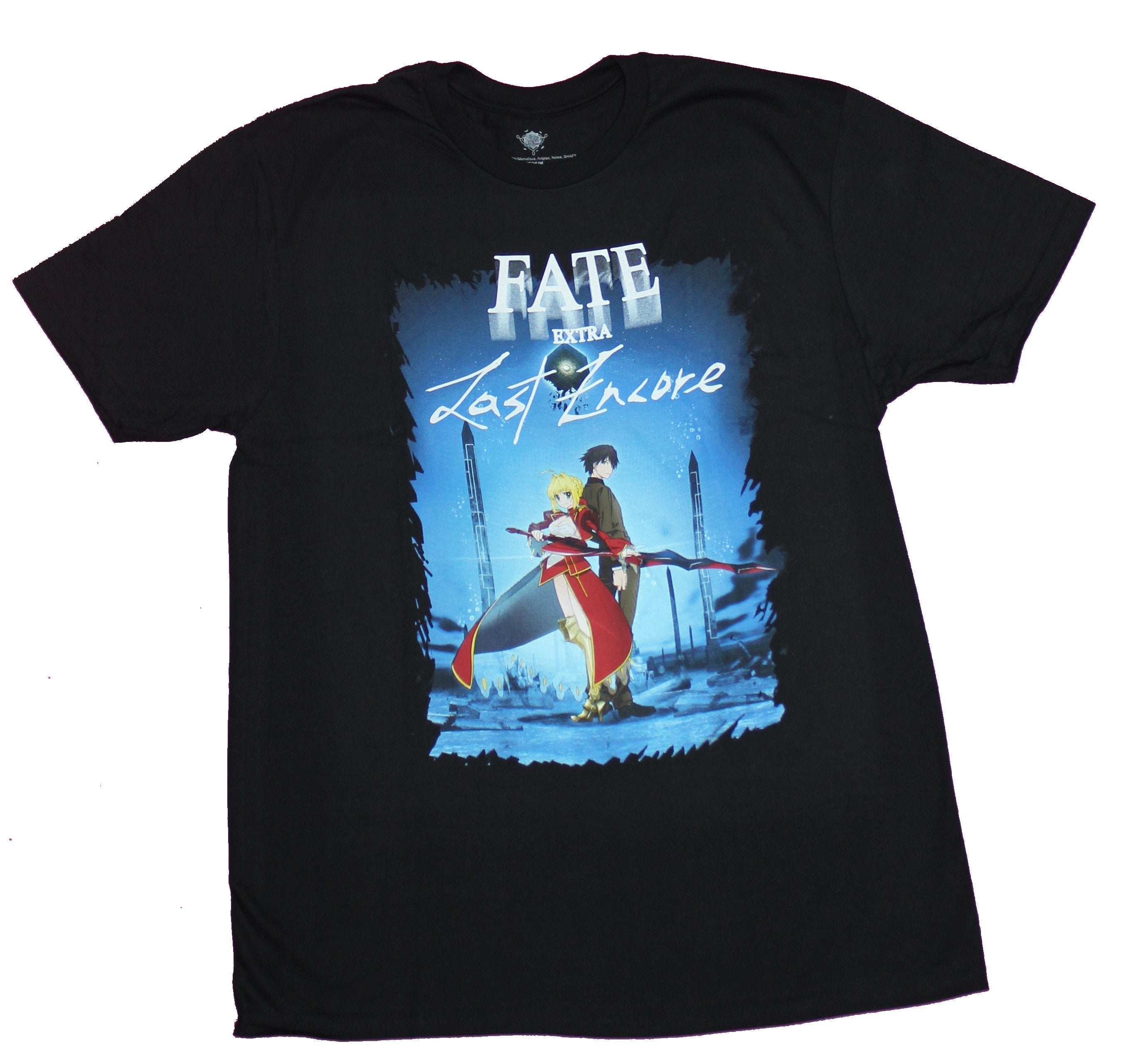 Fate Extra Mens T-Shirt - Last Encore Back to Back Poster Style Image Hoodie, Sweatshirt | CiraTrend.com