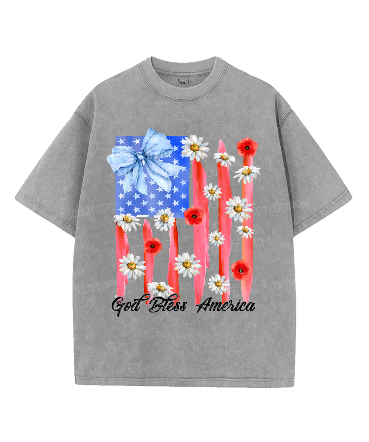 God Bless America Washed Christian Style002 T-Shirts, Hoodie, Sweatshirt