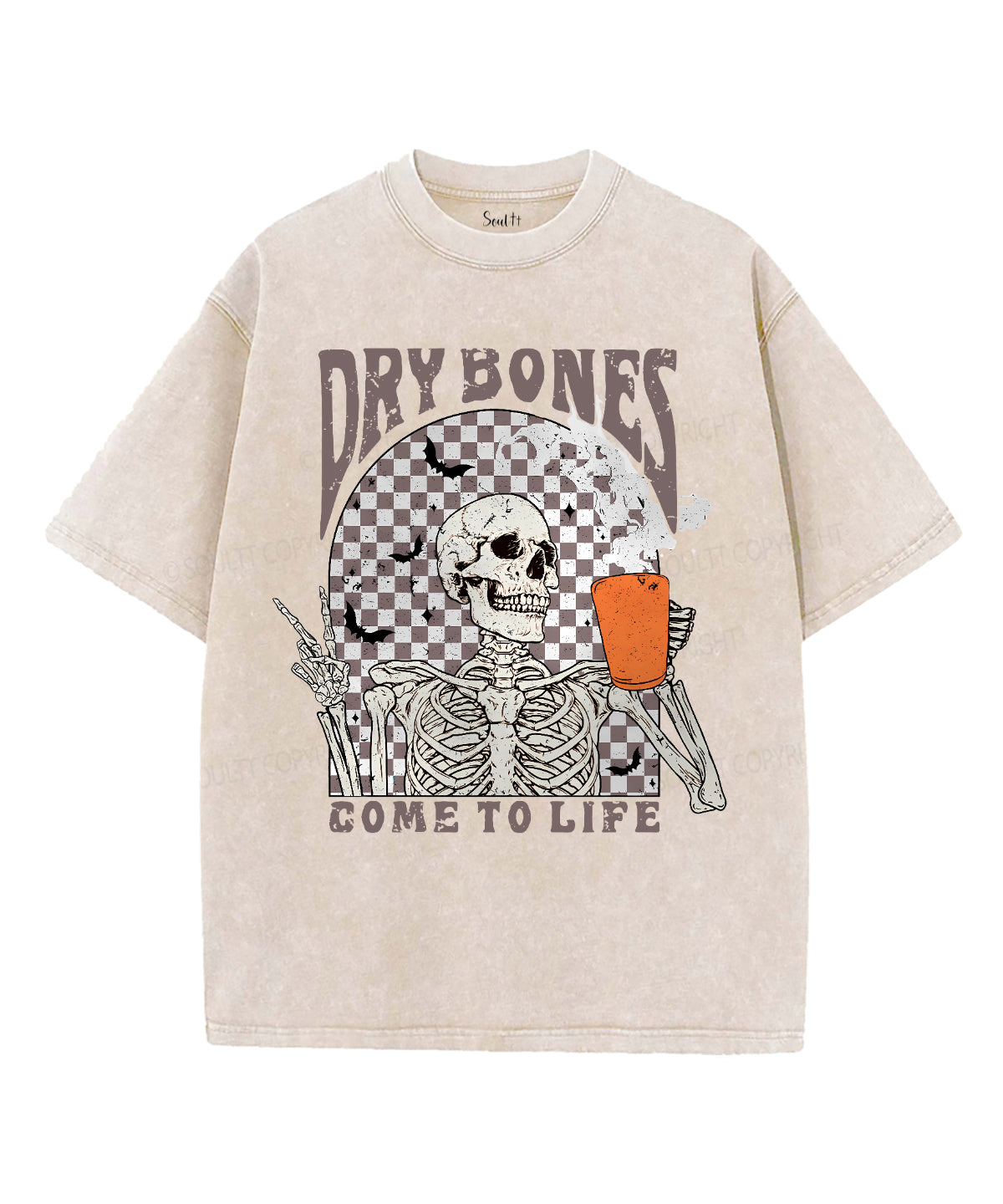 Dry Bones Come To Life Unisex Washed Christian T-shirt Style005 Hoodie, Sweatshirt | CiraTrend.com (Image 1)