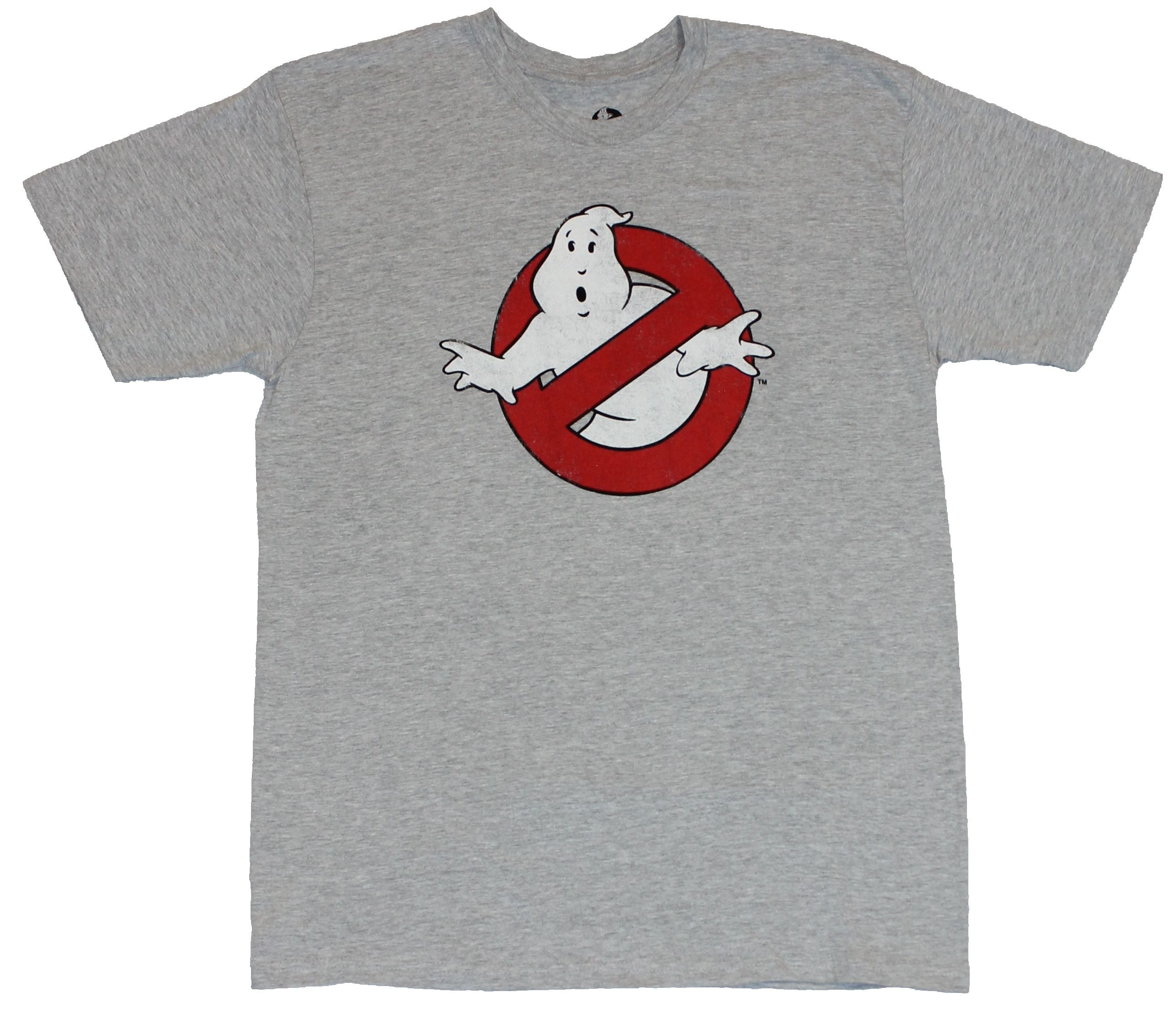 Ghostbusters Mens T-Shirt - Classic Red and White No Ghost Logo Hoodie, Sweatshirt | CiraTrend.com