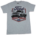Ford Motors Mens T-Shirt  - F150 Built Ford Tough Truck Emblem Hoodie, Sweatshirt | CiraTrend.com