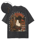 Ain't No Ghost Like The Holy Ghost Double Sided Unisex Washed Christian T-shirt Style001 Hoodie, Sweatshirt (Image 1)