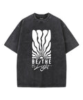 Be The Light Washed Christian T-shirt Style013 Hoodie, Sweatshirt | CiraTrend.com (Image 1)
