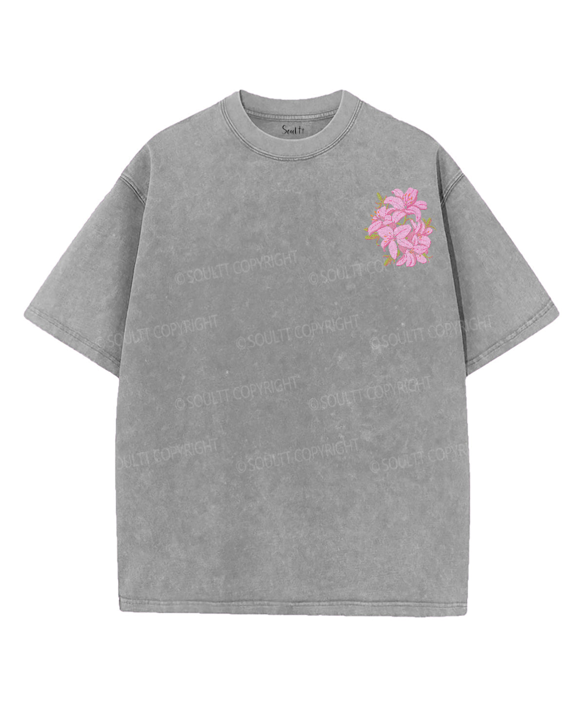 Consider The Lilies Double Sided Unisex Washed Christian T-shirt Style001 Hoodie, Sweatshirt | CiraTrend.com (Image 4)