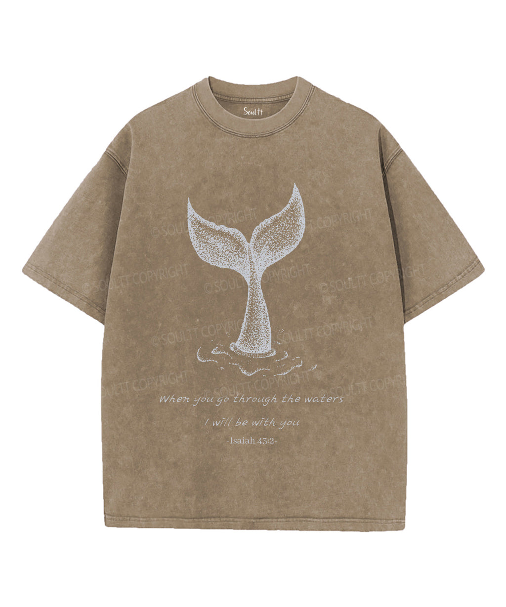 I Will Be With You Unisex Washed Christian T-shirt Style004 Hoodie, Sweatshirt | CiraTrend.com (Image 5)