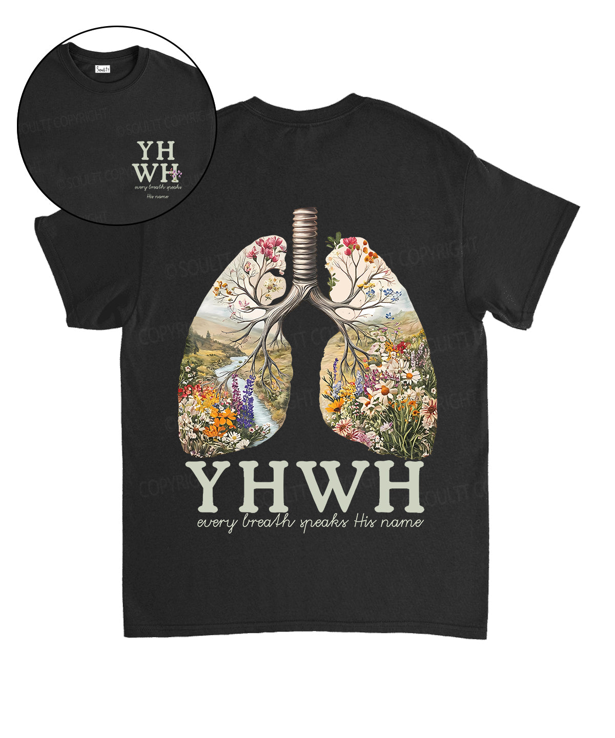 Every Breath Speaks His Name Double Sided Cotton Christian Style002 T-Shirts, Hoodie, Sweatshirt