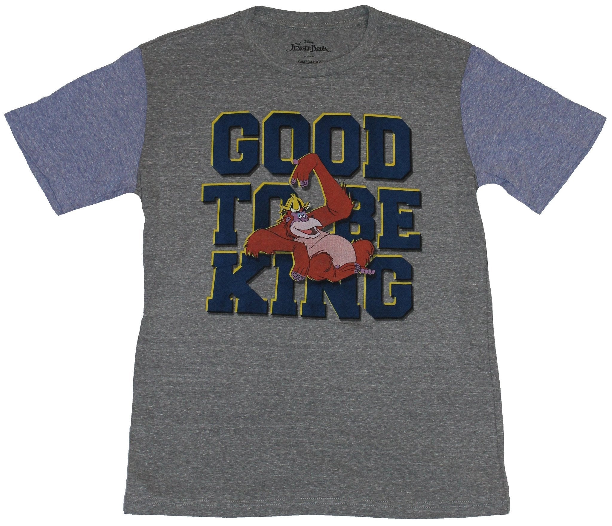 The Jungle Book Mens T-Shirt - King Louie It's Good to Be King Image Hoodie, Sweatshirt | CiraTrend.com