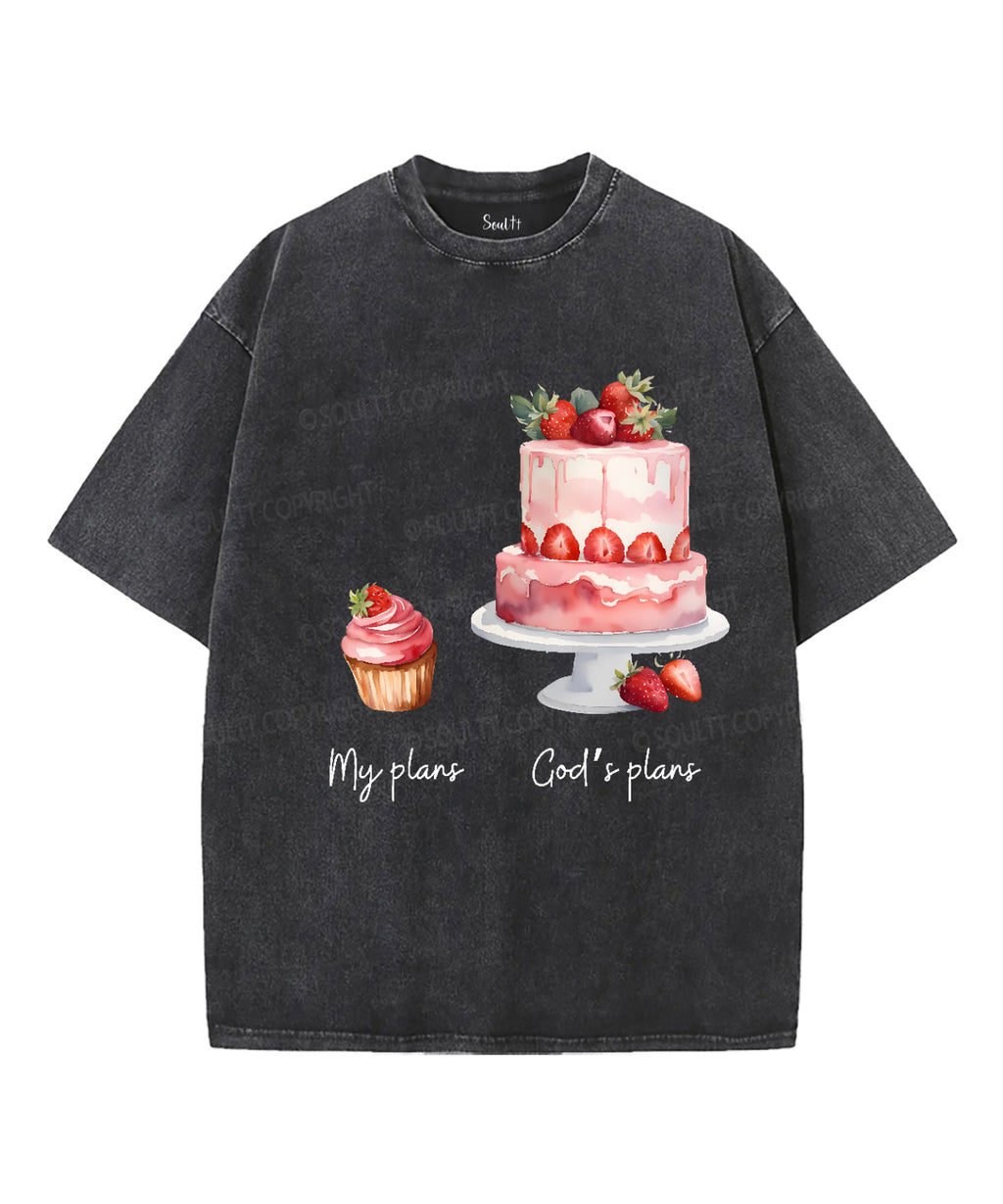 My PlanÂ£Â¼God's Plan Unisex Washed Christian T-shirt Hoodie, Sweatshirt | CiraTrend.com (Image 2)