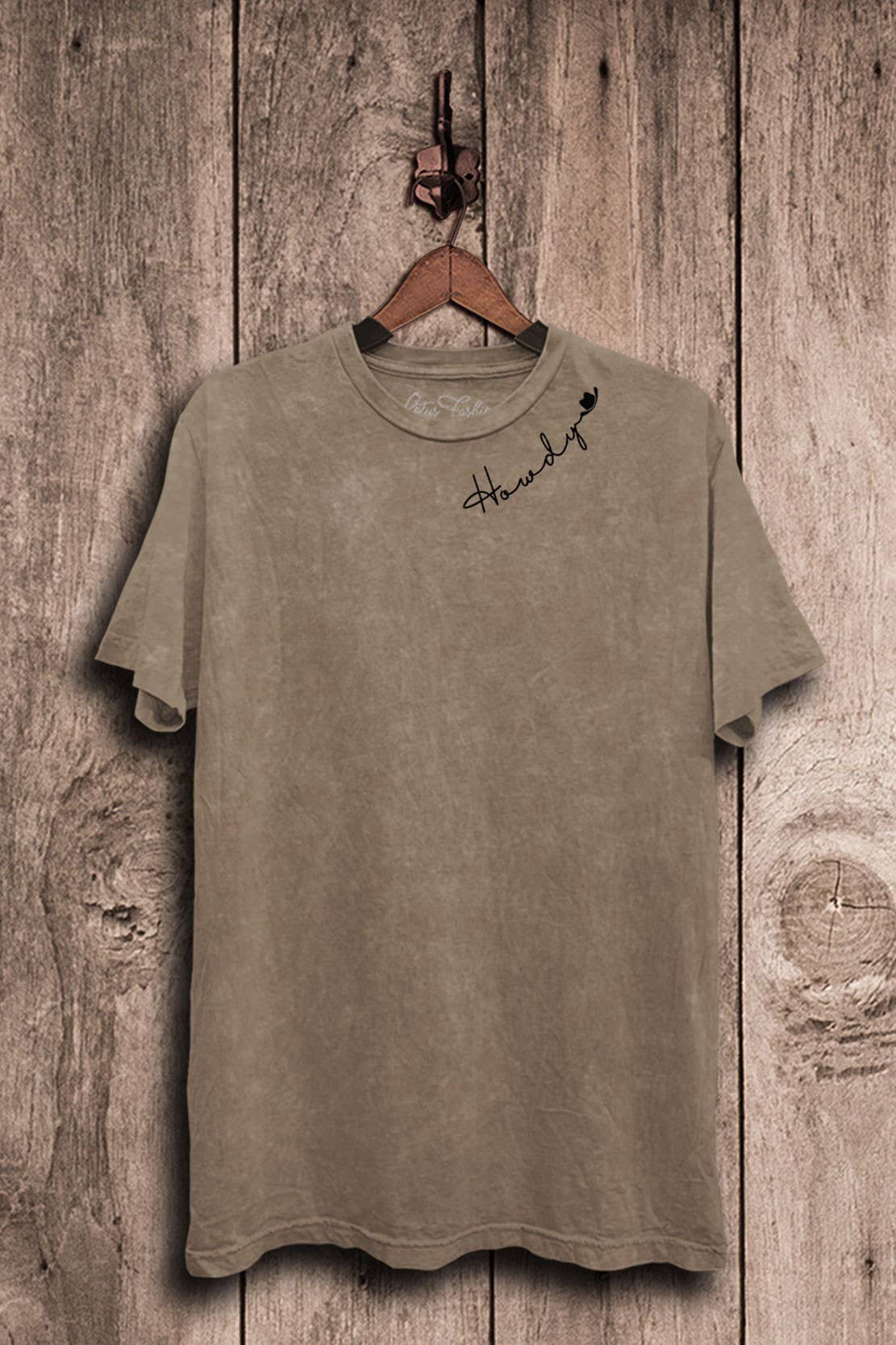 Howdy Cowboy Hat Graphic Top