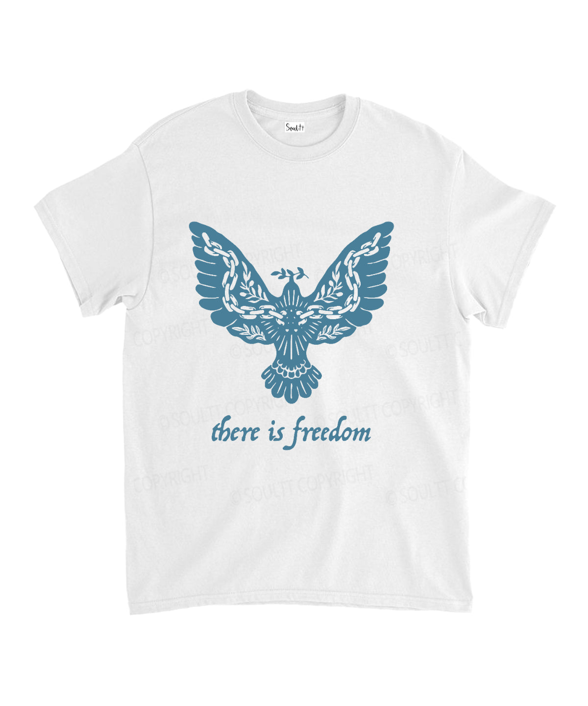 There Is Freedom Cotton Christian T-Shirts, Hoodie, Sweatshirt